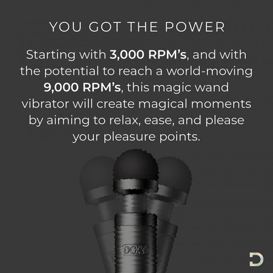 Doxy Die Cast 3 Rechargeable Wand Matte Black Doxy Die Cast 3 Rechargeable Wand Matte Black