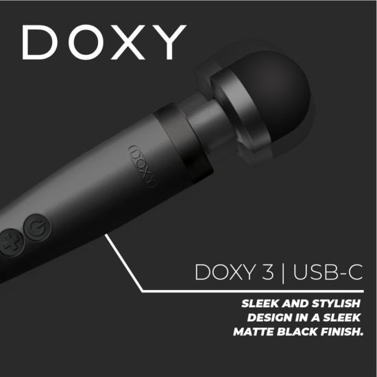 Doxy Wand 3 - Black (USB Powered)