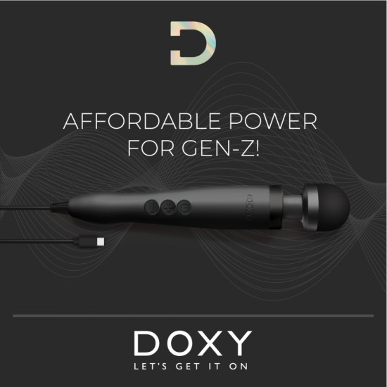 Doxy Wand 3 - Black (USB Powered)