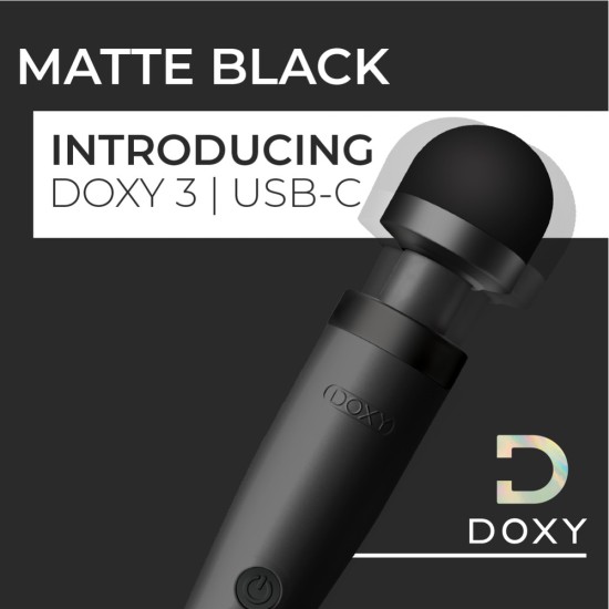 Doxy Wand 3 - Black (USB Powered)