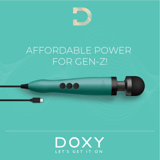 Doxy Wand 3 - Turquoise (USB Powered)
