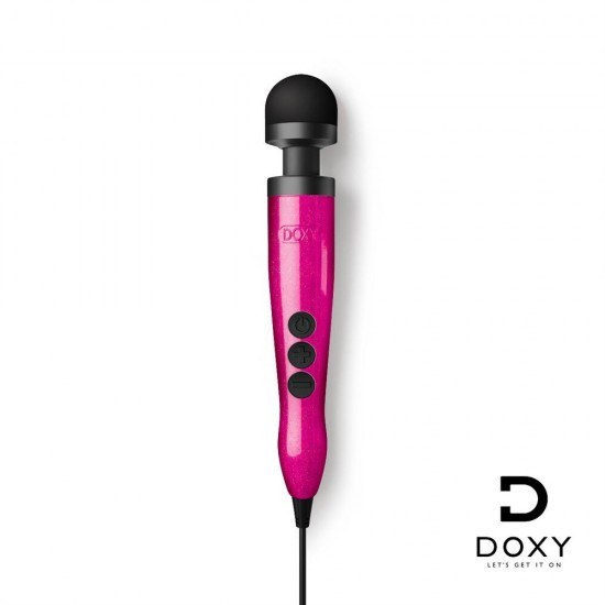 Doxy Die Cast Wand Massager 3 HOT PINK Doxy Die Cast Wand Massager 3 HOT PINK