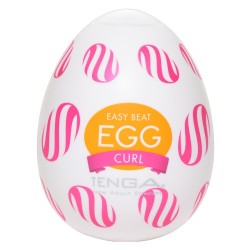 Tenga Curl Egg Masturbator Tenga Curl Egg Masturbator