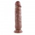 Evolved 7 Inch Realistic Dong Flesh Brown