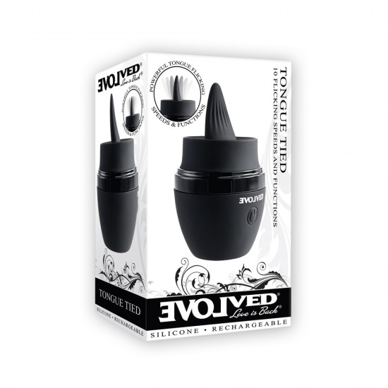 Evolved Tongue Tied Clitoral Stimulator Evolved Tongue Tied Clitoral Stimulator