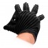 Fist It Black Textured Masturbation Glove