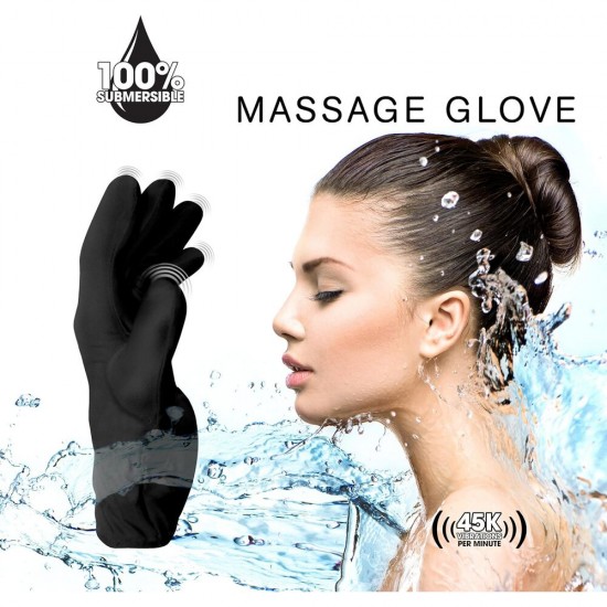 Fukuoku Vibrating Five Finger Massage Glove Right Hand Fukuoku Vibrating Five Finger Massage Glove Right Hand