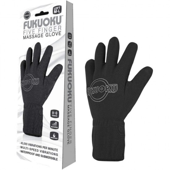 Fukuoku Vibrating Five Finger Massage Glove Left Hand Fukuoku Vibrating Five Finger Massage Glove Left Hand