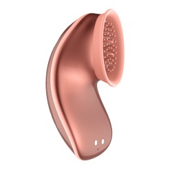 Twitch Rose Gold Hands Free Suction And Vibration Toy Twitch Rose Gold Hands Free Suction And Vibration Toy