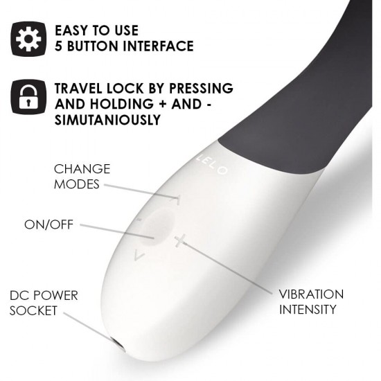 Lelo Mona Wave Black Vibrator Lelo Mona Wave Black Vibrator
