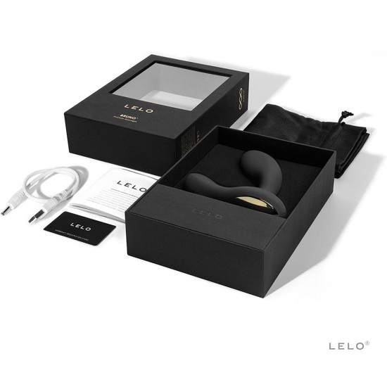 Lelo Bruno Luxury Prostate Massager Black Lelo Bruno Luxury Prostate Massager Black