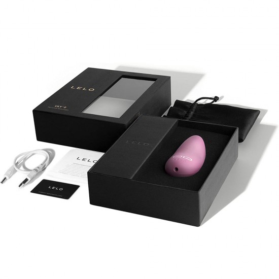 Lelo Lily 2 Pink Rose and Wisteria Clitoral Vibrator Lelo Lily 2 Pink Rose and Wisteria Clitoral Vibrator