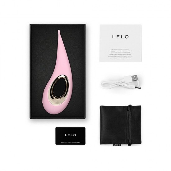 Lelo Dot Elliptical Clitoral Stimulator Pink Lelo Dot Elliptical Clitoral Stimulator Pink
