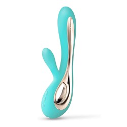 Lelo Soraya 2 Dual Rabbit Vibrator - Aqua