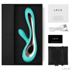 Lelo Soraya 2 Dual Rabbit Vibrator - Aqua