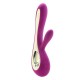 Lelo Soraya 2 Dual Rabbit Vibrator - Deep Rose Lelo Soraya 2 Dual Rabbit Vibrator - Deep Rose