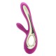 Lelo Soraya 2 Dual Rabbit Vibrator - Deep Rose Lelo Soraya 2 Dual Rabbit Vibrator - Deep Rose