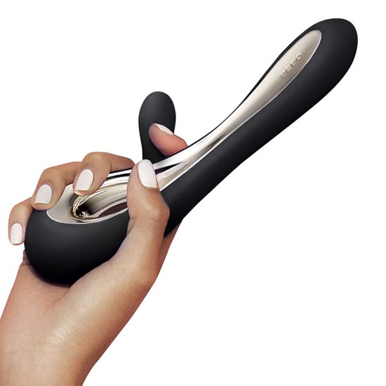 Lelo Soraya 2 Dual Rabbit Vibrator Black Lelo Soraya 2 Dual Rabbit Vibrator Black