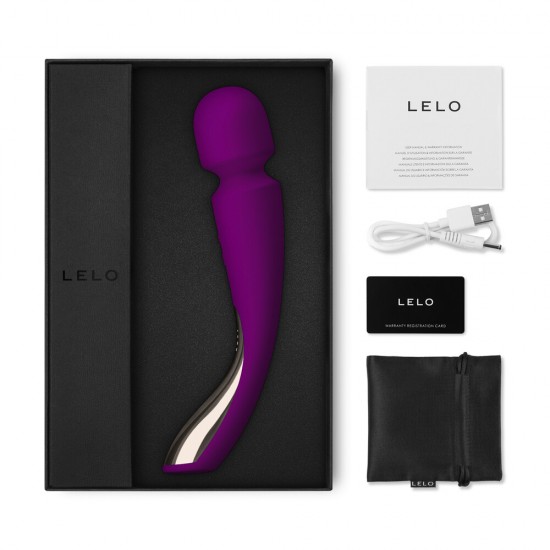 Lelo Smart Wand 2 Med Deep Rose Lelo Smart Wand 2 Med Deep Rose