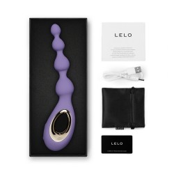 Lelo Soraya Anal Beads Massager - Violet Dusk