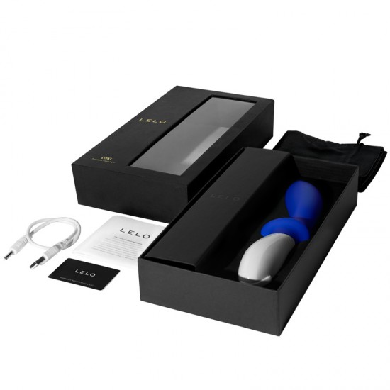Lelo Loki Luxury Prostate Massager Blue Lelo Loki Luxury Prostate Massager Blue