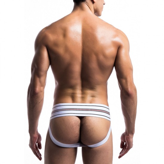 Male Basics Fetish Classic Wide Jock Strap White Male Basics Fetish Classic Wide Jock Strap White
