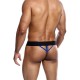 Male Basics Neon Thong Blue Male Basics Neon Thong Blue