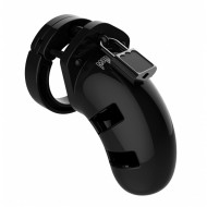 Man Cage 01 Male 3.5 Inch Black Chastity Cage Man Cage 01 Male 3.5 Inch Black Chastity Cage
