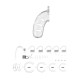 Man Cage 11 Male 4.5 Inch Clear Chastity Cage With Anal Plug Man Cage 11 Male 4.5 Inch Clear Chastity Cage With Anal Plug