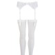 NOXQSE Suspender Set White NOXQSE Suspender Set White