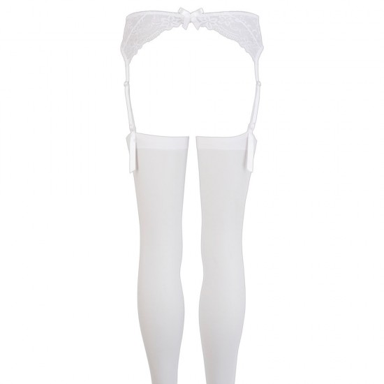 NOXQSE Suspender Set White NOXQSE Suspender Set White