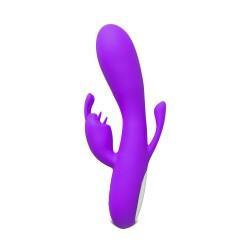 Double Bunny 12 speed Silicone Vibe Purple Double Bunny 12 speed Silicone Vibe Purple