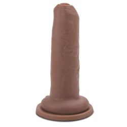 Me You Us Uncut Ultra Cock 6 Inch Dildo Flesh Brown Me You Us Uncut Ultra Cock 6 Inch Dildo Flesh Brown