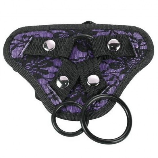 Me You Us Lace Harness With Bullet Pocket Me You Us Lace Harness With Bullet Pocket