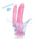Me You Us Ultra Cock Double Dildo 8 Inch Pink Me You Us Ultra Cock Double Dildo 8 Inch Pink