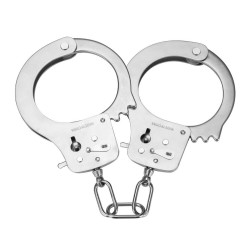 Me You Us Premium Heavy Duty Metal Bondage Handcuffs Me You Us Premium Heavy Duty Metal Bondage Handcuffs
