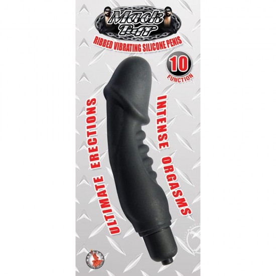 Mack Tuff Mini Ribbed Vibrator 5 Inch Mack Tuff Mini Ribbed Vibrator 5 Inch
