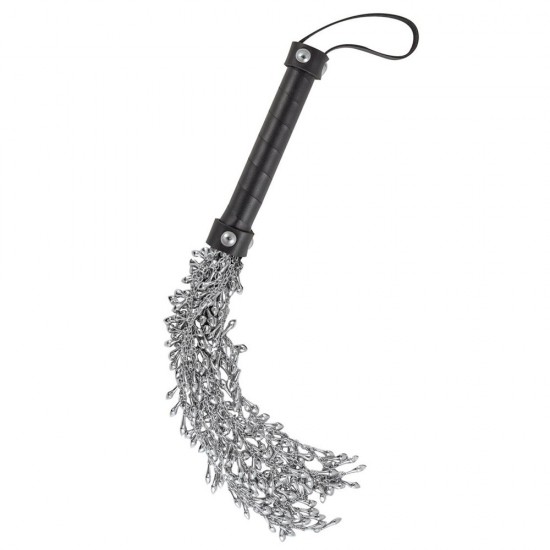 Dominant Submissive Collection Ultimate Studded Iron Chain Whip Dominant Submissive Collection Ultimate Studded Iron Chain Whip