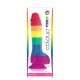 Colours Pride Edition 6 Inch Realistic Silicone Dildo With Balls Colours Pride Edition 6 Inch Realistic Silicone Dildo With Balls