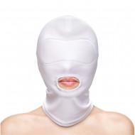 Fetish and Fashion Mouth Hood White Fetish and Fashion Mouth Hood White