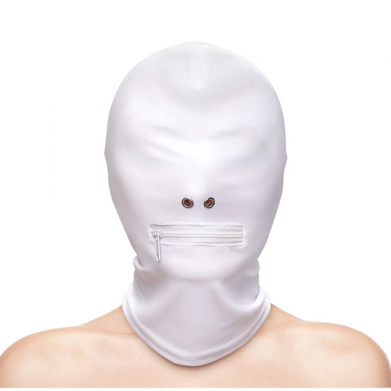 Fetish and Fashion Zipped Mouth Hood Fetish and Fashion Zipped Mouth Hood