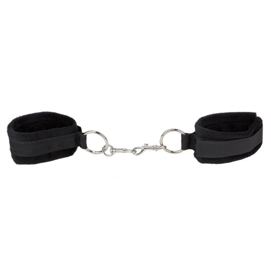 Ouch Velcro Black Cuffs For Hands And Ankles Ouch Velcro Black Cuffs For Hands And Ankles