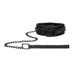 Ouch Luxury Collar With Leash Ouch Luxury Collar With Leash