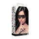 Ouch Old School Tattoo Printed Eye Mask Ouch Old School Tattoo Printed Eye Mask