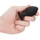Ouch Silicone Swirled Butt Plug Set Black Ouch Silicone Swirled Butt Plug Set Black