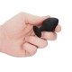 Ouch Silicone Swirled Butt Plug Set Black Ouch Silicone Swirled Butt Plug Set Black