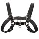 Ouch Chest Bulldog Harness Black Large to Xlarge Ouch Chest Bulldog Harness Black Large to Xlarge