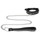 Ouch Diamond Studded Collar With Leash Ouch Diamond Studded Collar With Leash