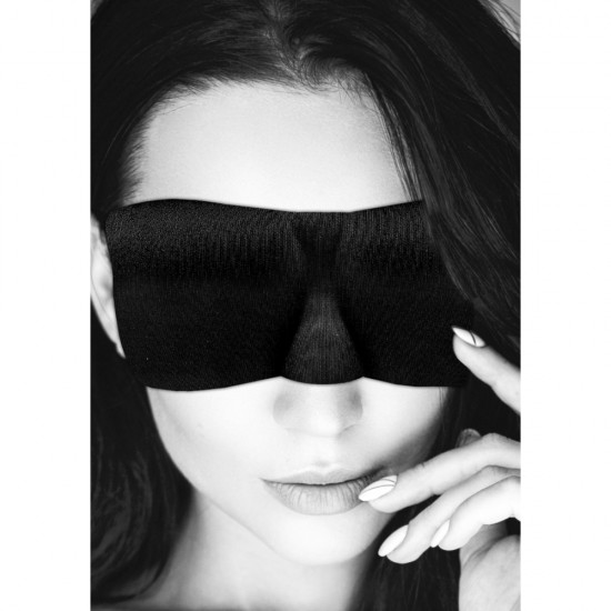 Ouch Satin Curvy Eye Mask Ouch Satin Curvy Eye Mask