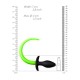 Glow In The Dark Puppy Tail Butt Plug Glow In The Dark Puppy Tail Butt Plug